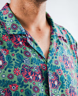 Asis Percales Tigris Aloha Shirt