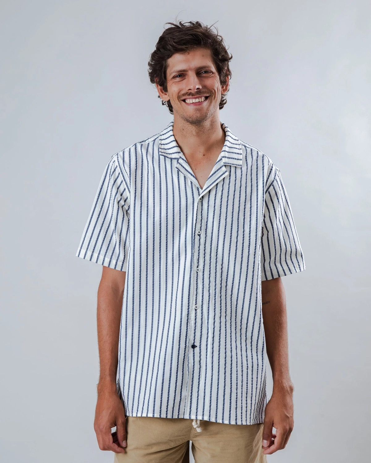 Sailor Aloha Shirt Blue