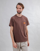 Choco Label Tshirt Brown