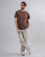Choco Label Tshirt Brown