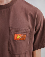 Choco Label Tshirt Brown