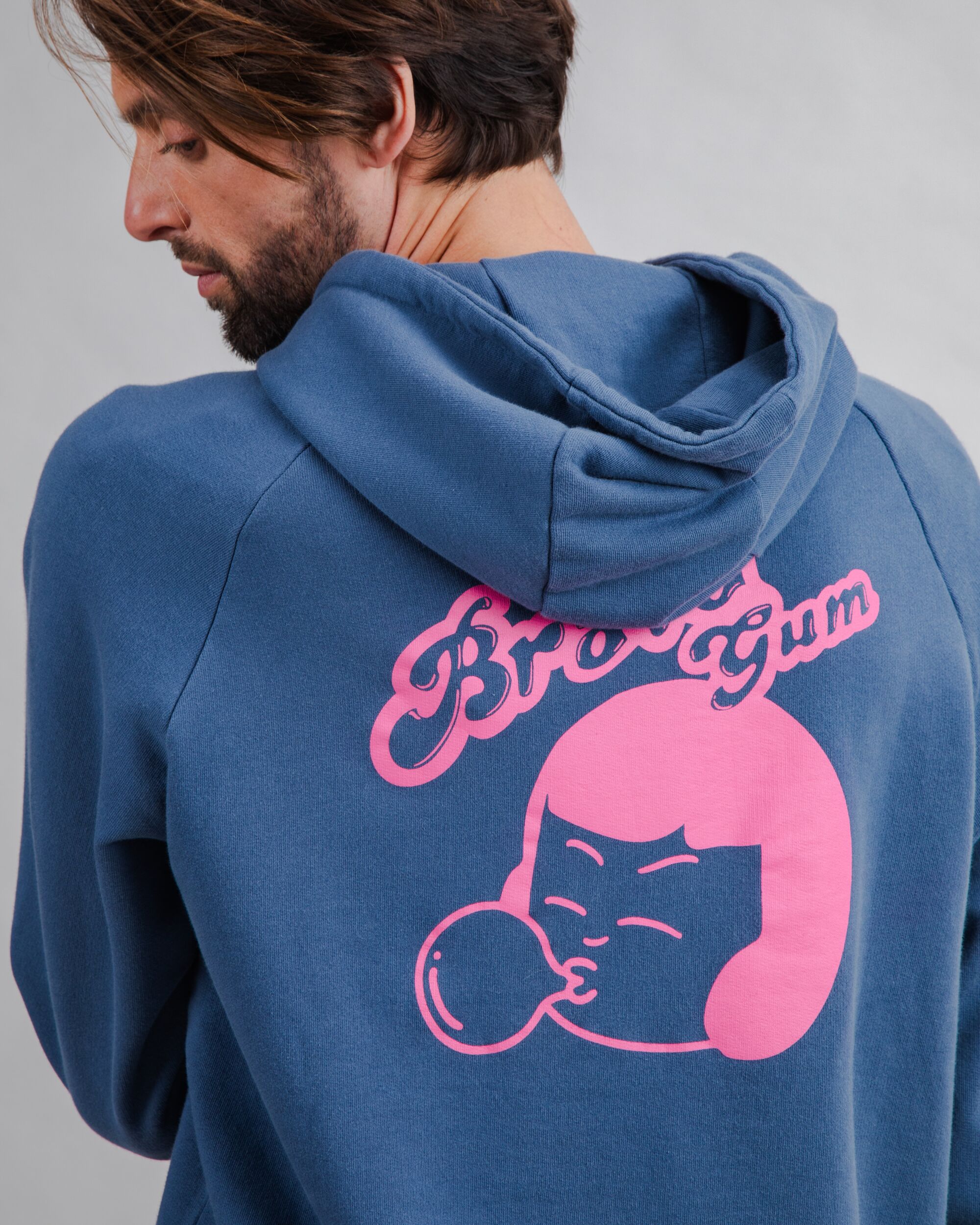 Brava Gum Hoodie Indigo