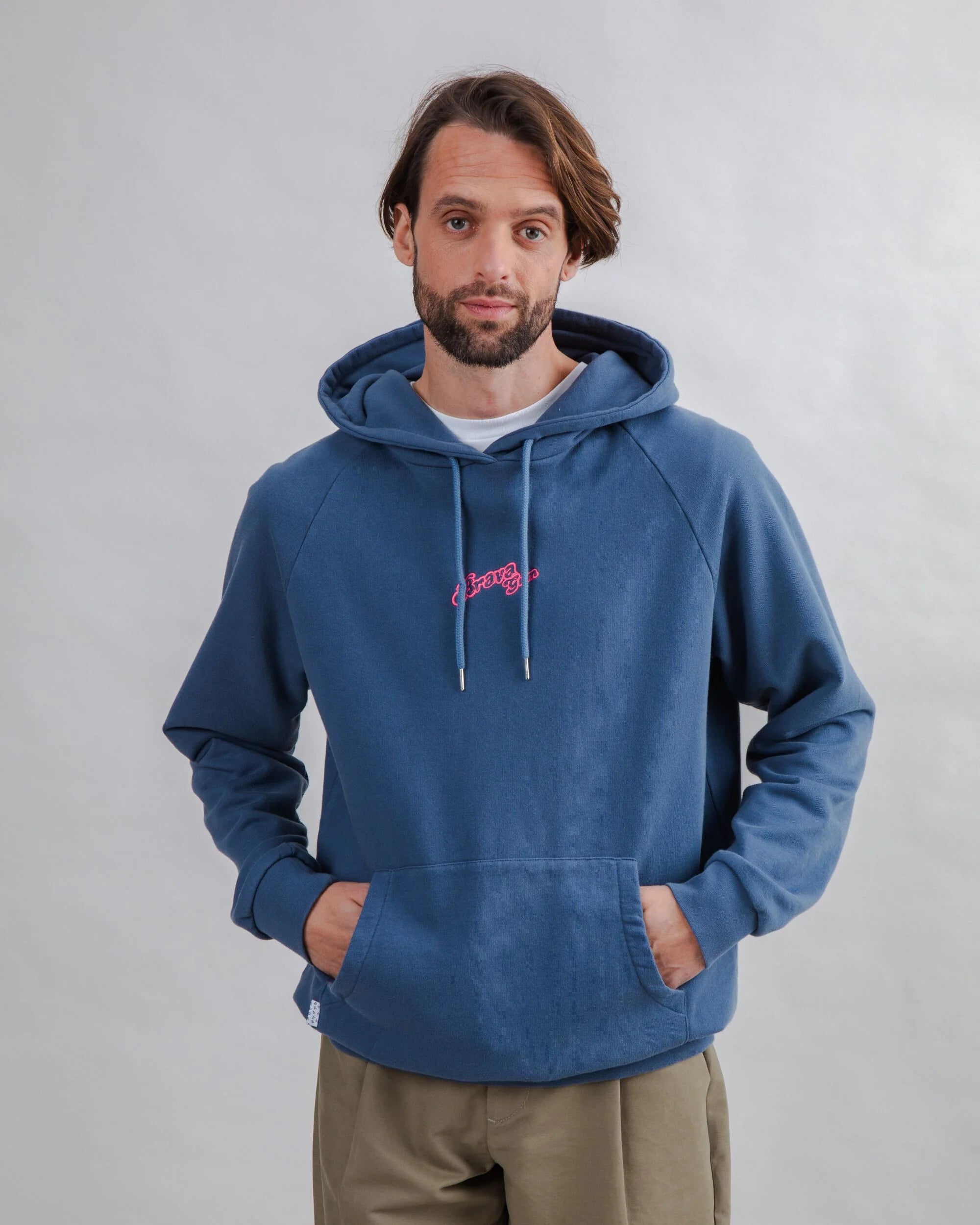 Brava Gum Hoodie Indigo