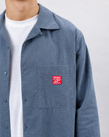 Oversized Checks Pizza Shirt