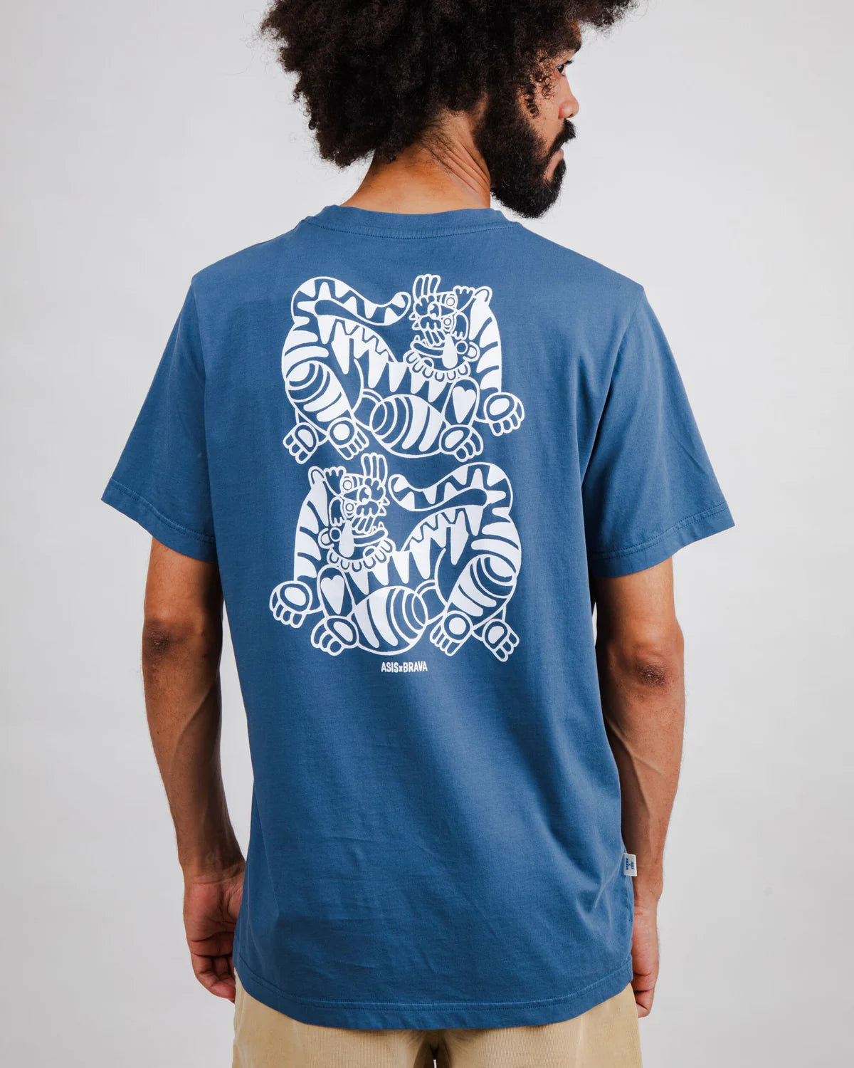 Asis Percales Tigris T-Shirt Ecru