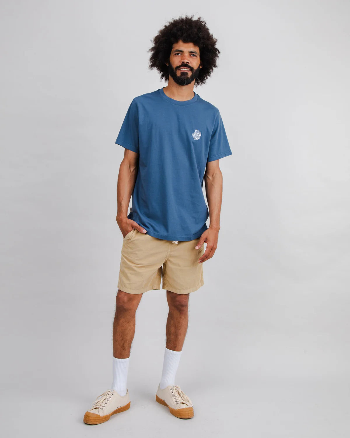 Asis Percales Tigris T-Shirt Ecru