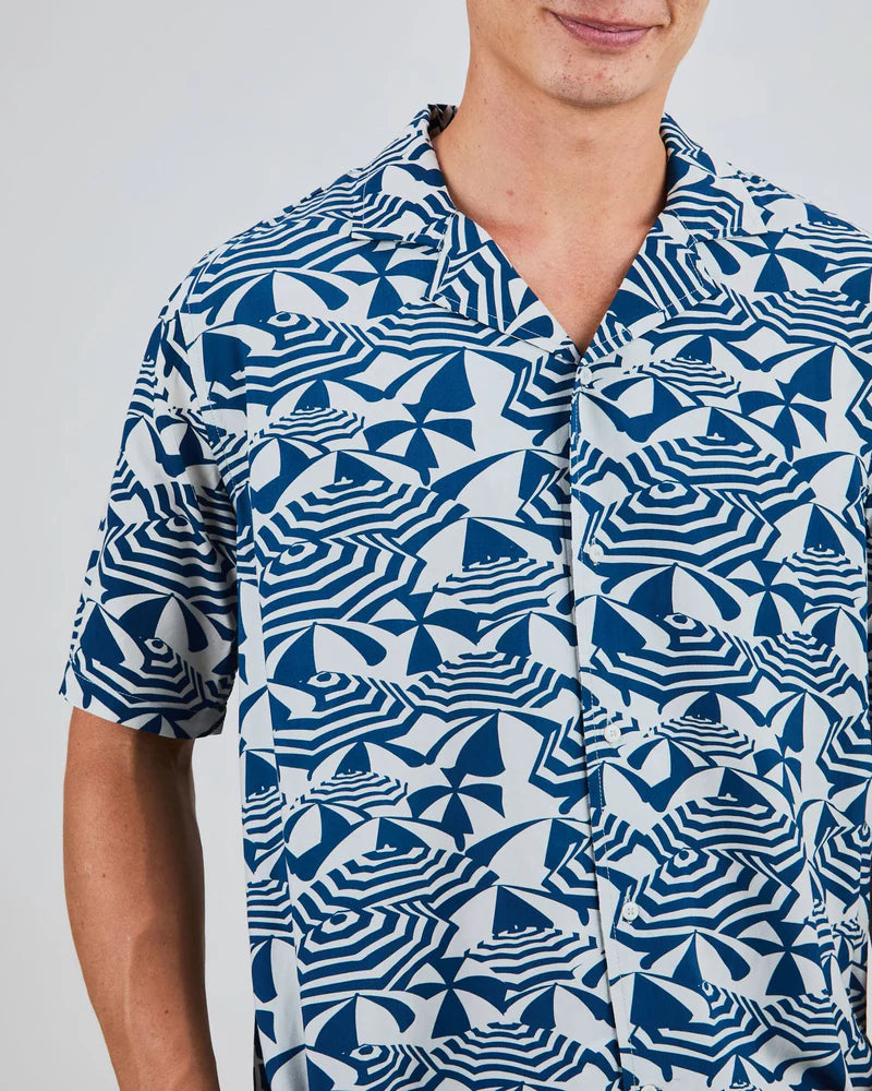 Sobmrilla Stripes Aloha Shirt