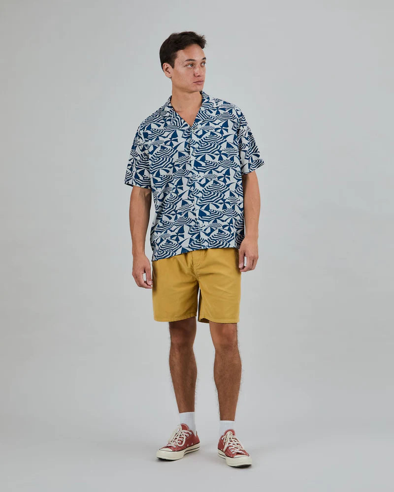 Sobmrilla Stripes Aloha Shirt