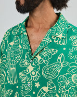 Asis Percales Crocodylus Aloha Shirt