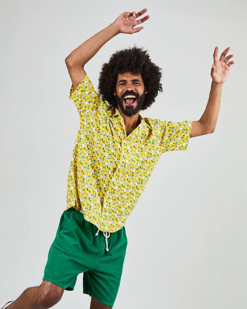 Peanuts Donuts Aloha Shirt