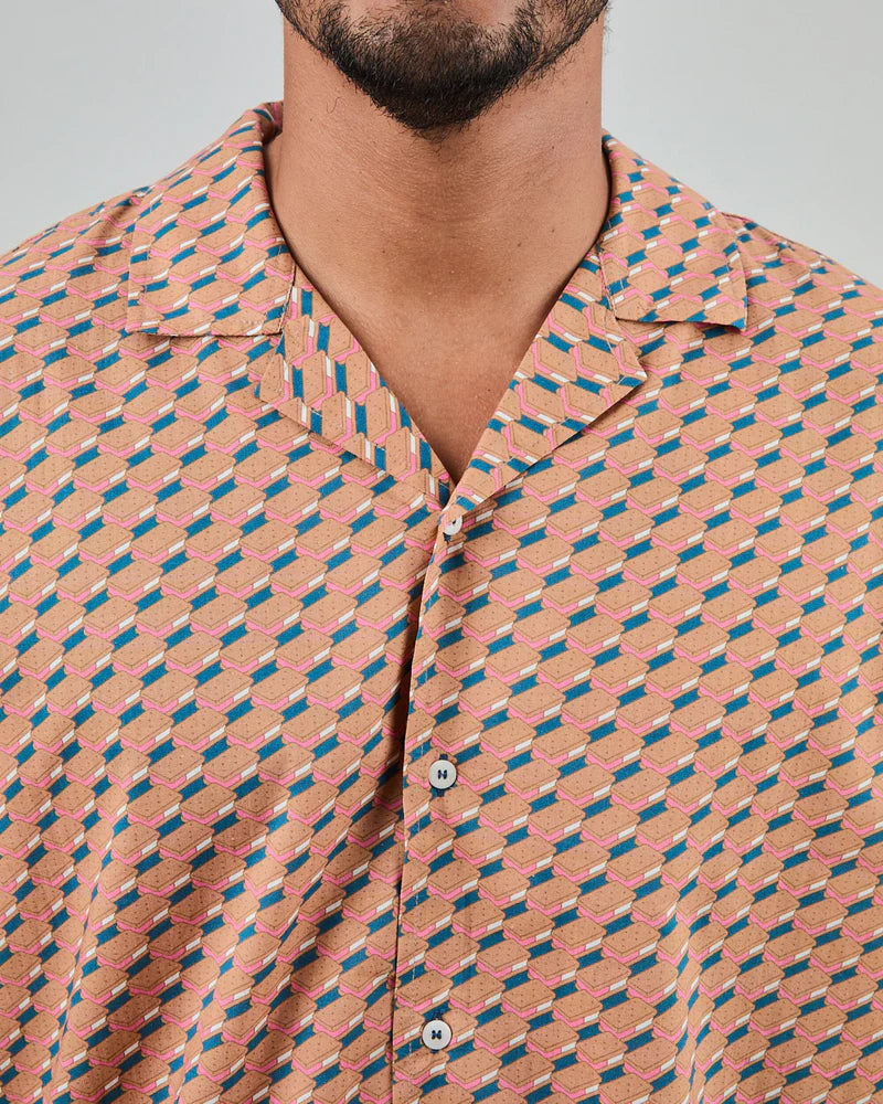 Icecream Sandwich Aloha Shirt