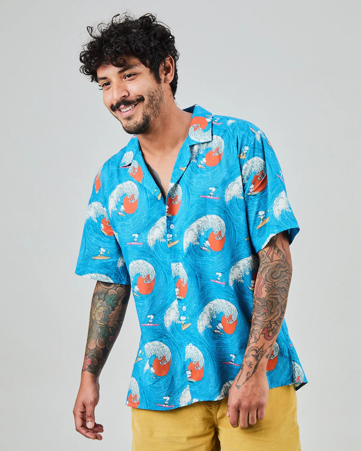 Peanuts Durf Aloha Shirt