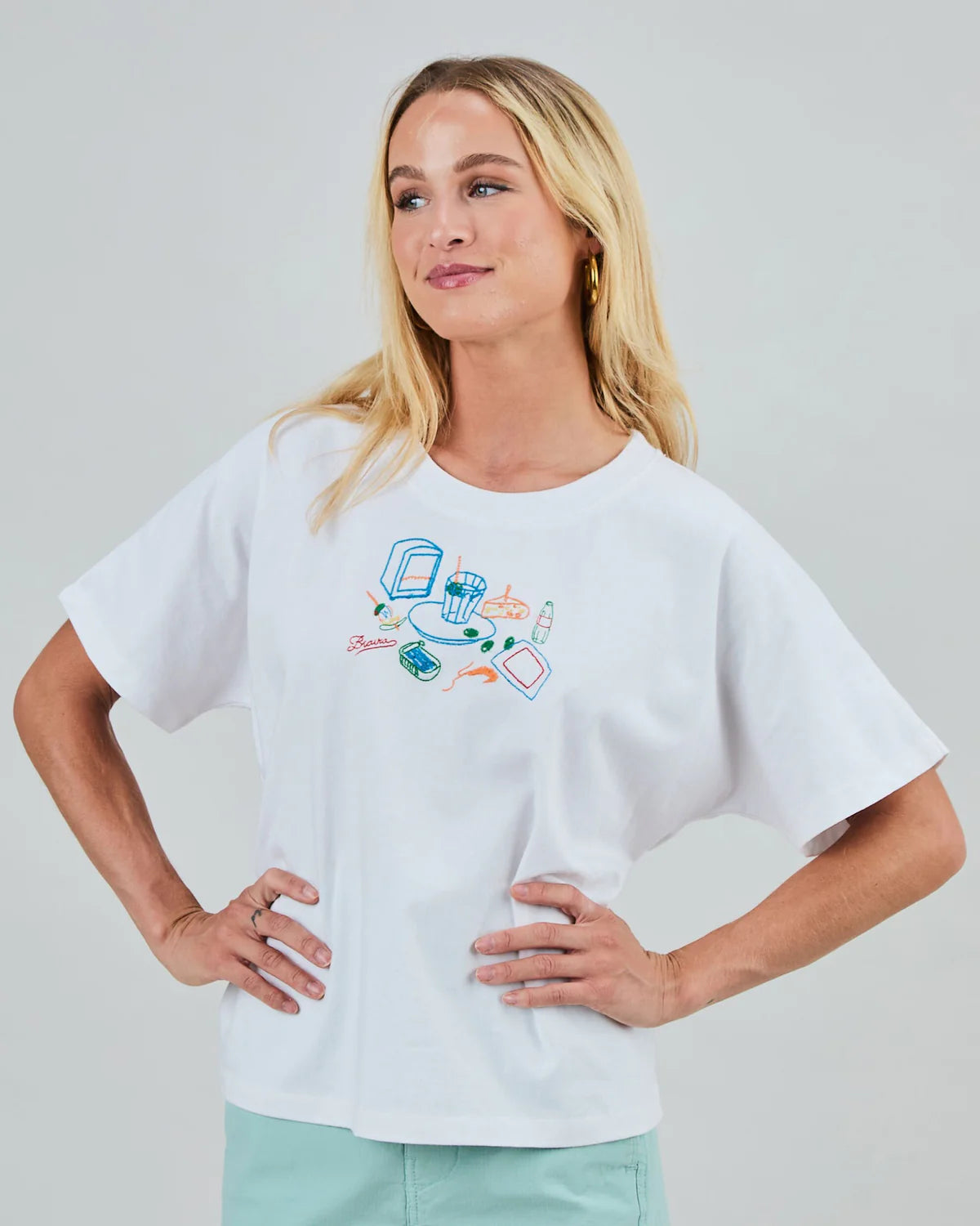 Chiringuito Embroidery Oversized T-Shirt