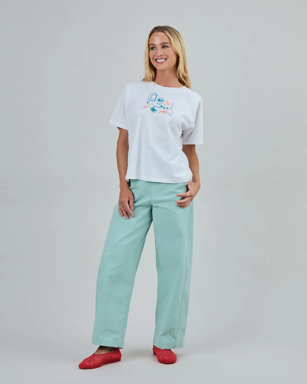 Chiringuito Embroidery Oversized T-Shirt
