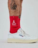 Atari Logo Socks White