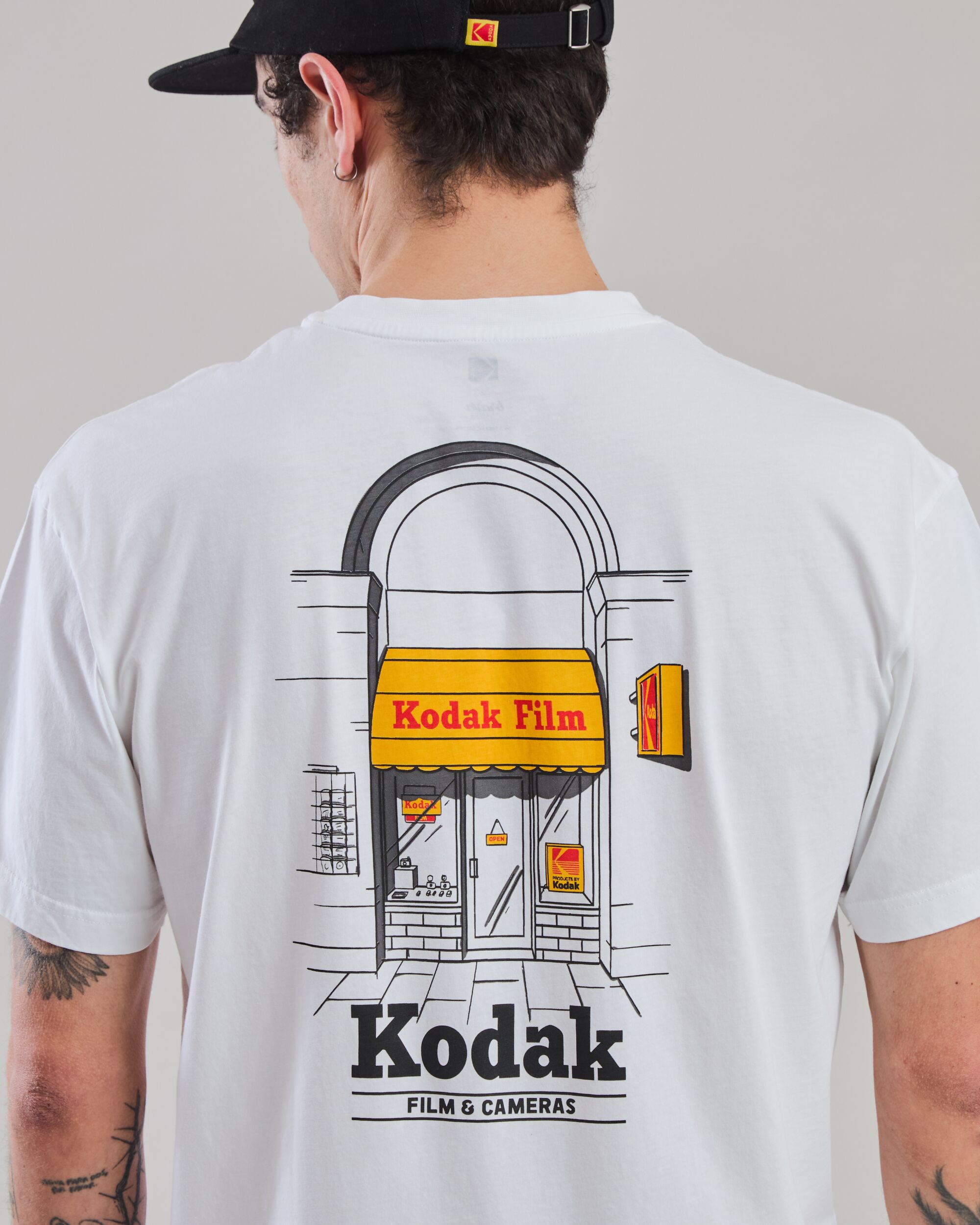 Kodak Shop T-Shirt Weiß