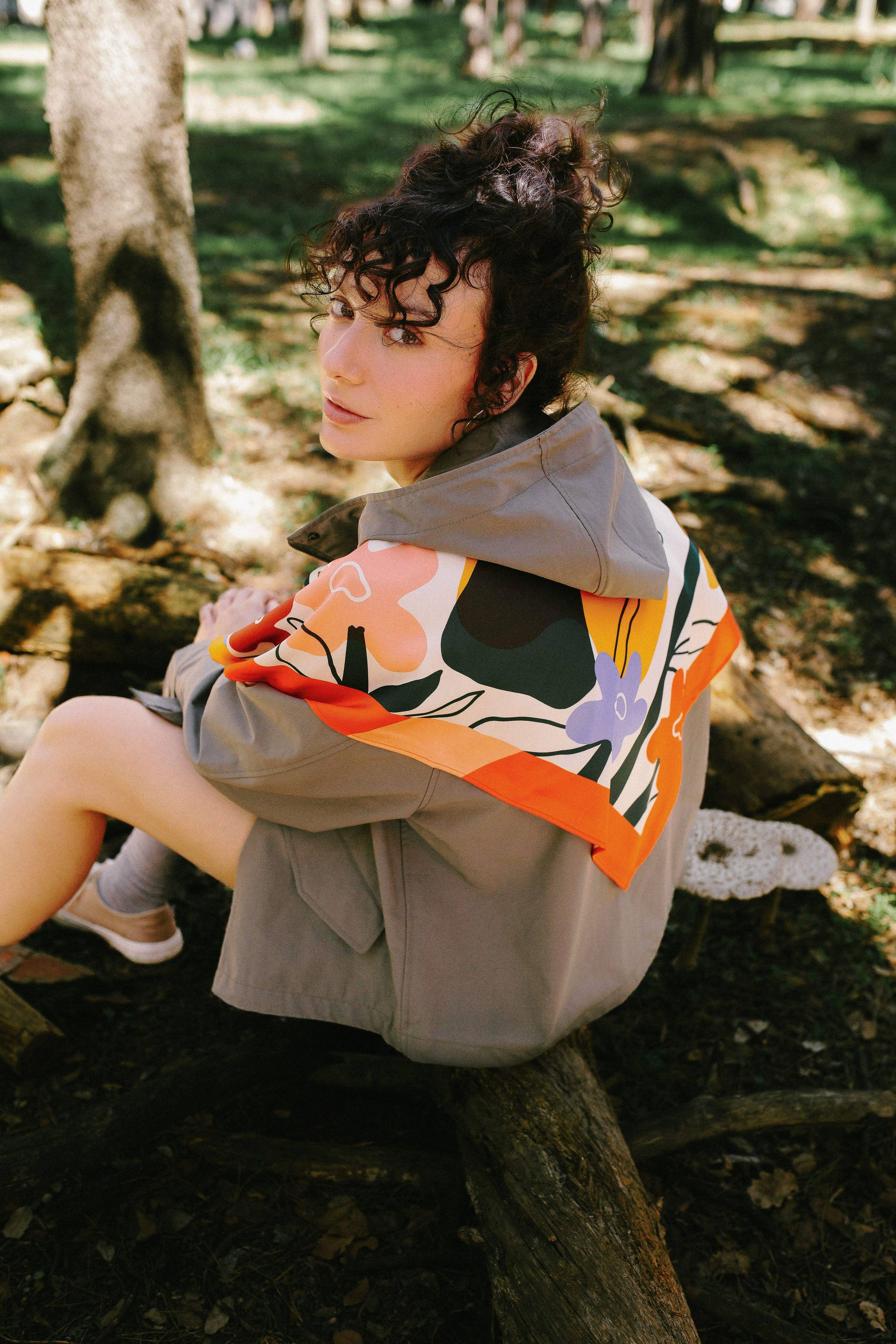 MUSHROOM medium scarf