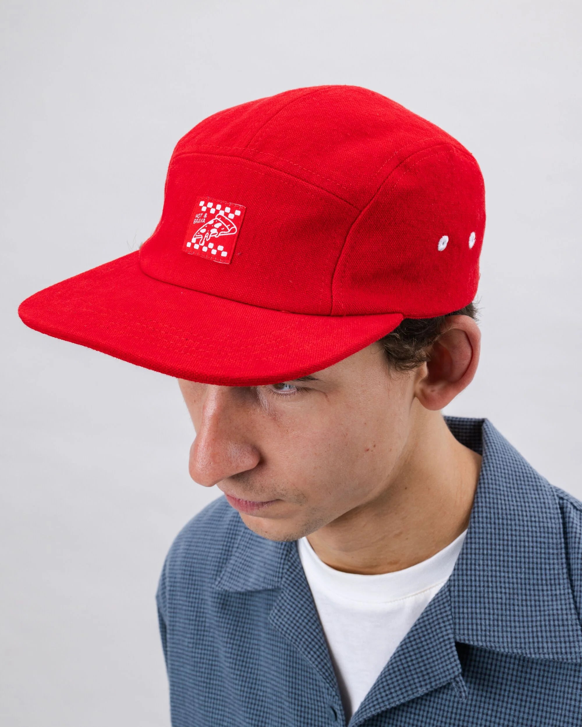 Cap Five Panel Red