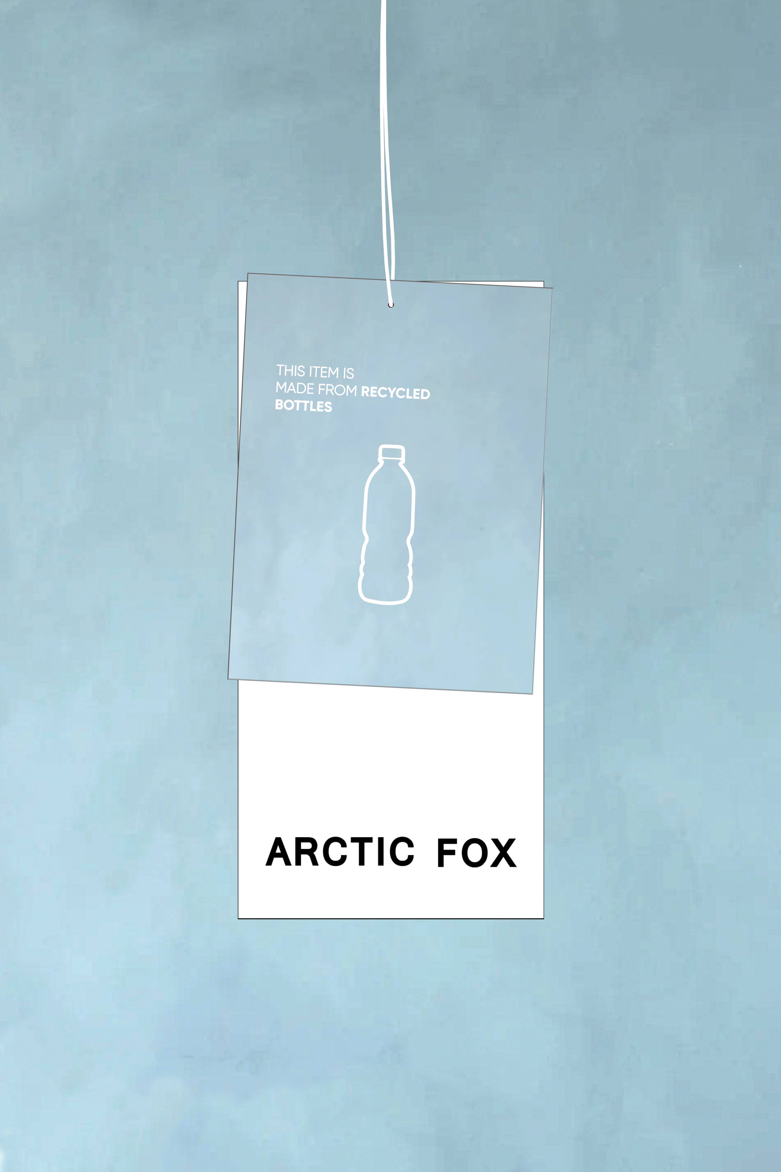 The Recycled Bottle Hooded Scarf - Arctic Grey - AW25