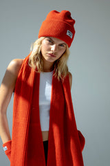 Recycled Bottle Scarf - Sunkissed Coral