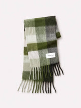 The Reykjavik Scarf - 100% Recycled - Mossy Greens