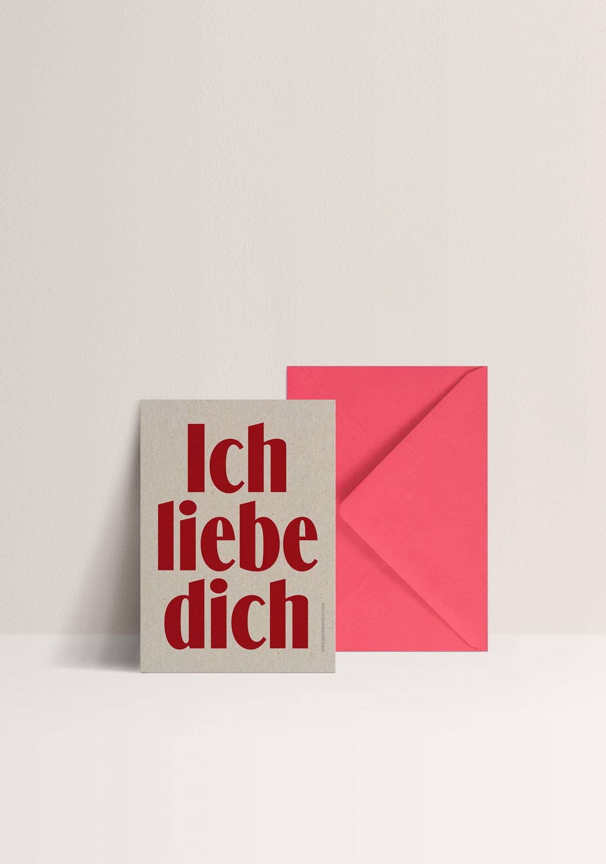 Ich Liebe Dich Card
