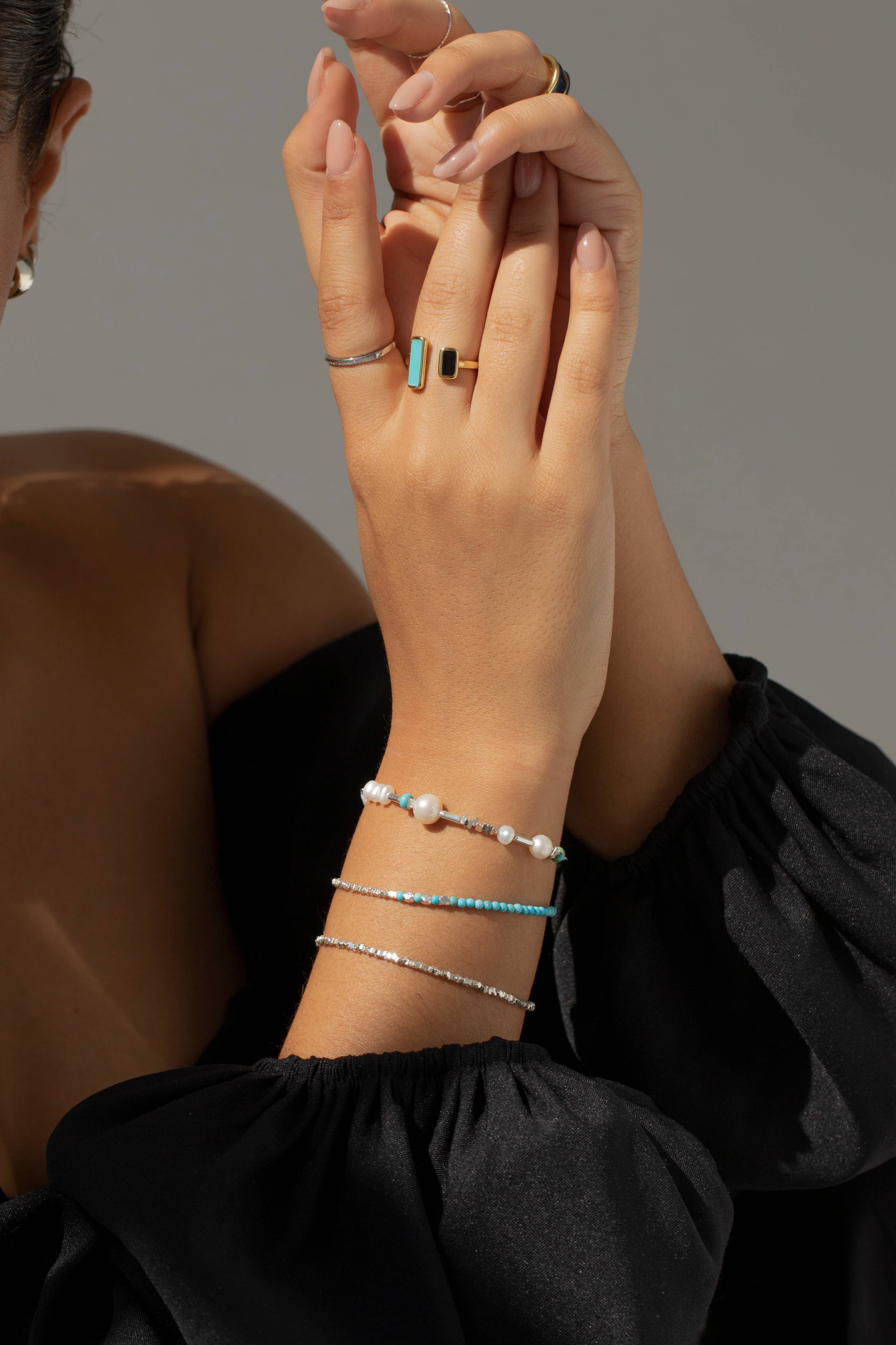 SERENA - Zartes Armband aus massivem Silber