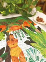Puzzle Sommerdusche — Hergestellt in Frankreich