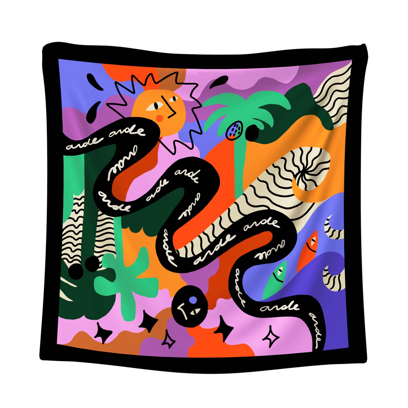 TROPICALIA Maxi Scarf