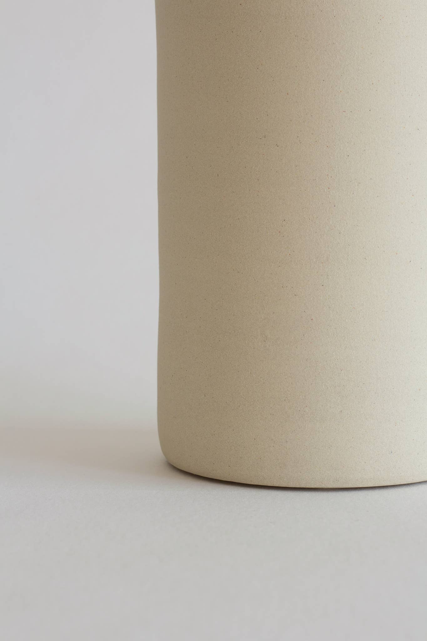 Natural Vase L - Handmade stoneware