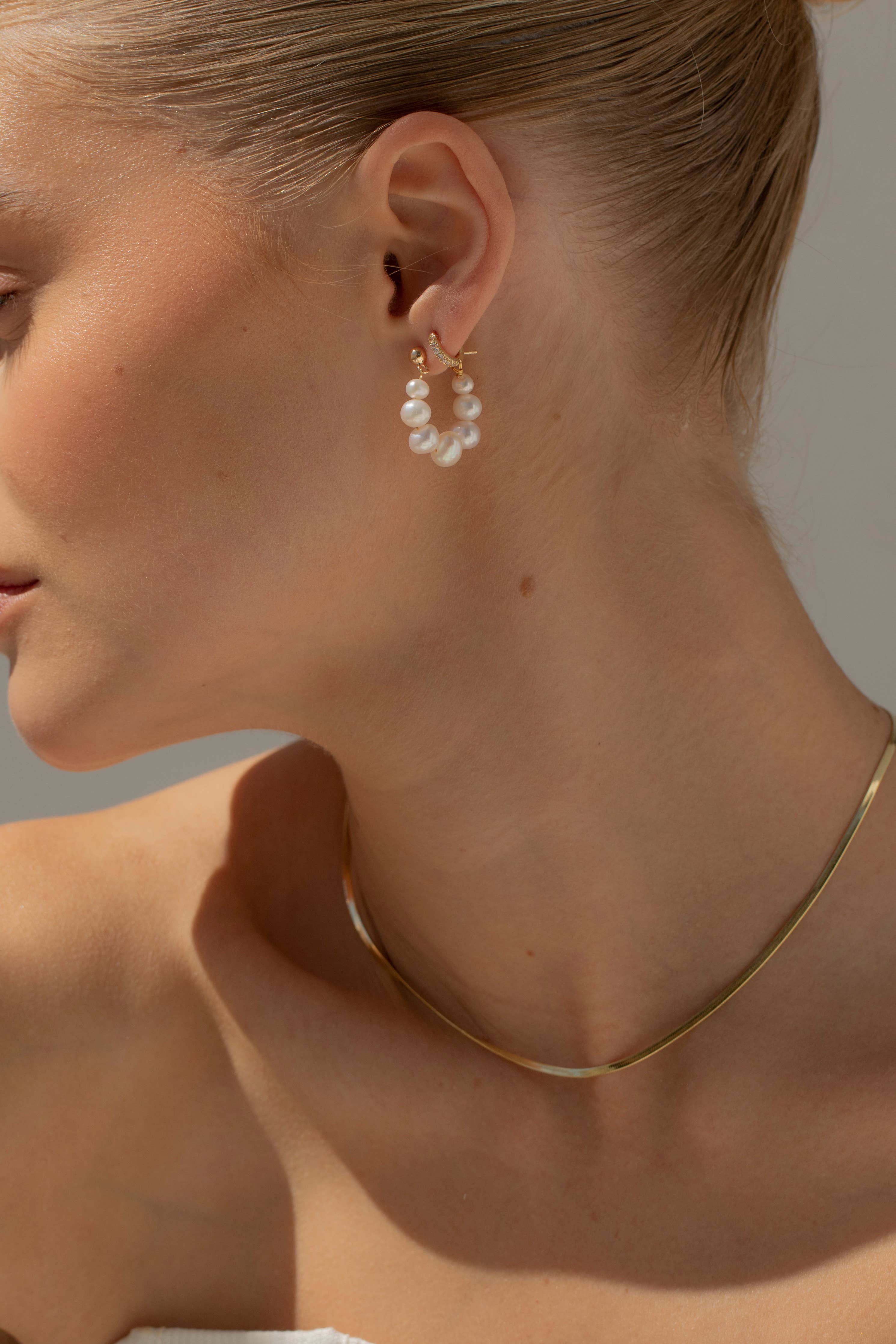 LAGUNA - Pearls Links Creolen