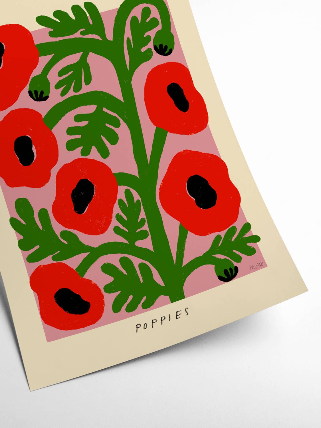 Madelen - Poppies - Poster - Print