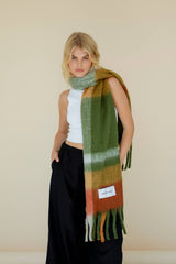 The Stockholm Scarf - 100% Recycled - Mossy Spring