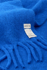 The Reykjavik Scarf with RWS Wool - Electric Blue - AW25