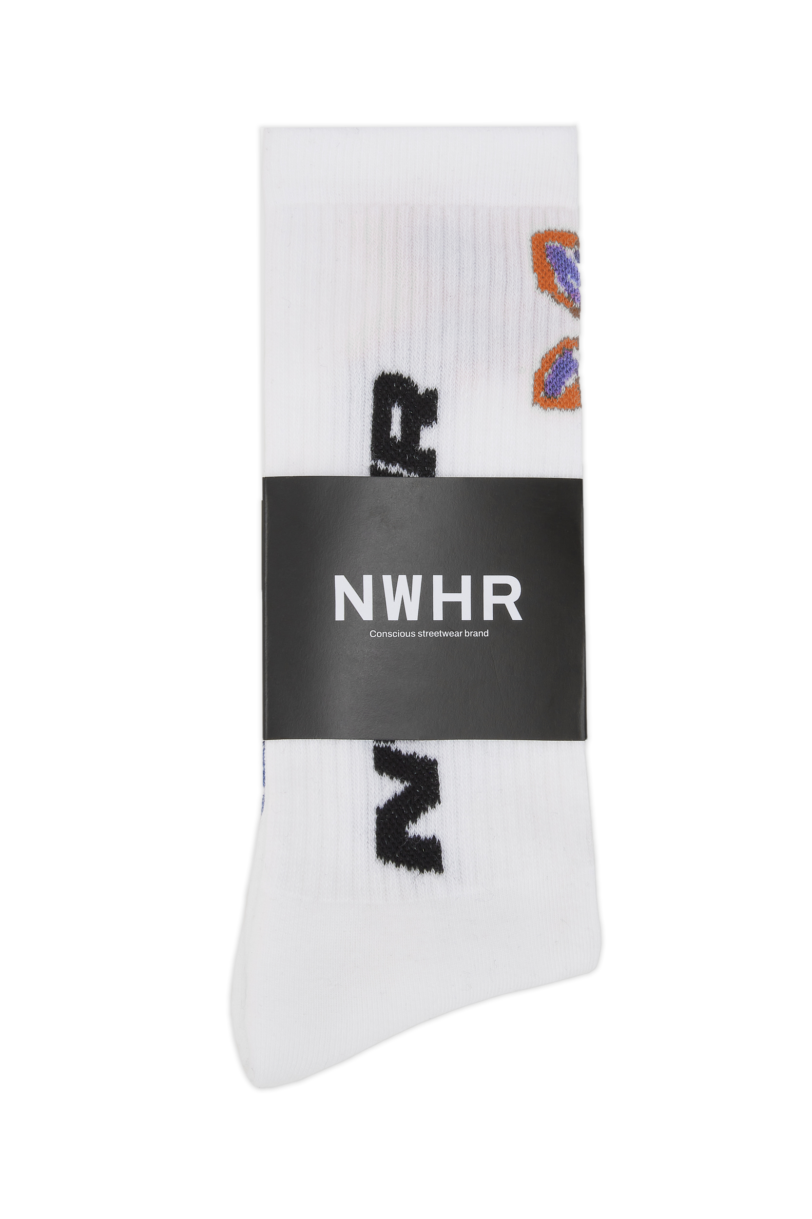 Flying White Sock - Biobaumwolle