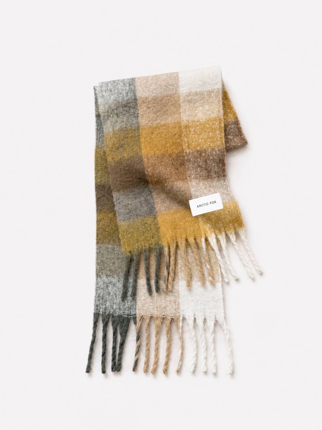 The Reykjavik Scarf - 100% Recycled - Golden Woodland