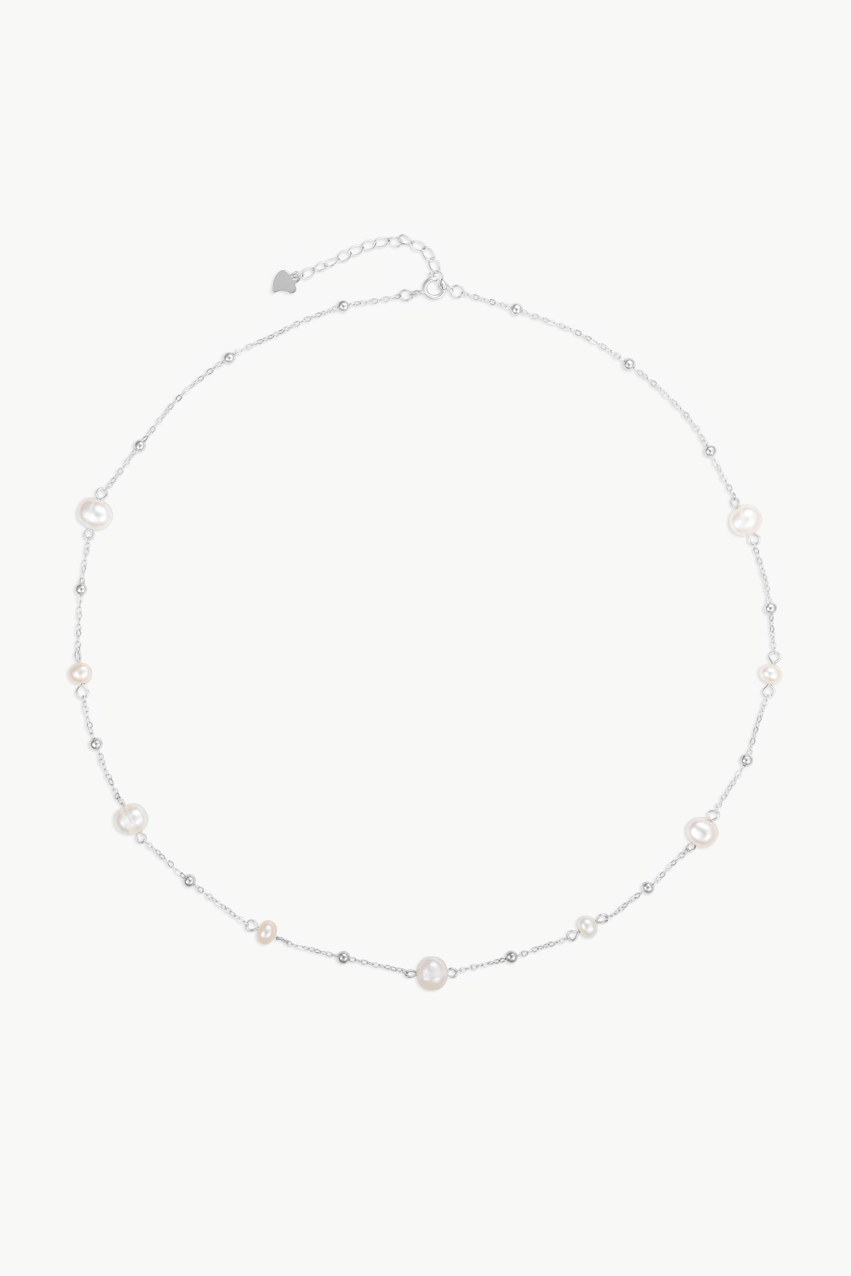 JOY - Perlenkette mit Perlen aus Silber