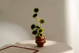 Ripple Vase Small - Terracotta - Perfect for flowers