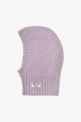 The Alpaca Balaclava Fitted Hood - Lilac - AW23