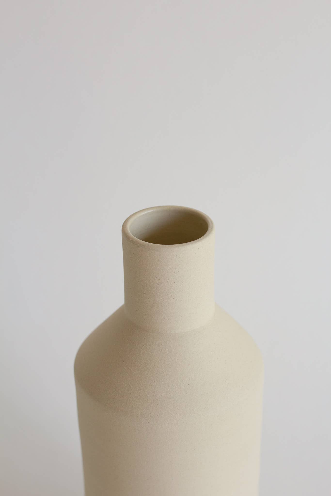 Natural Vase L - Handmade stoneware