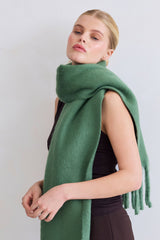 The Stockholm Scarf - 100% Recycled - Forest Fern