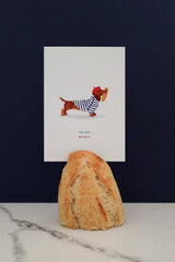 Oui oui Merci - Greeting card