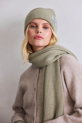 The Recycled Bottle Scarf - Arctic Grey - AW25