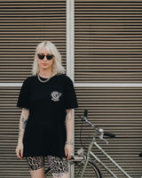 All Cyclists Are Beautiful T-Shirt Schwarz von NKSP – Vorderansicht