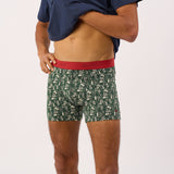 Organic cotton boxer brief - Camp aventure