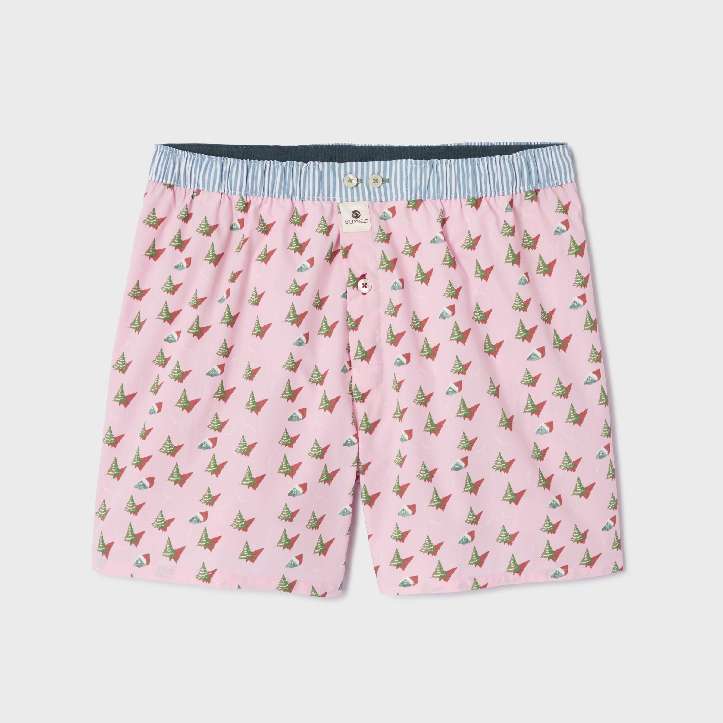 Boxer shorts - Pink forest