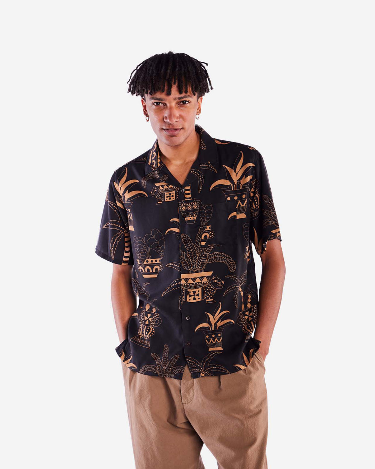 Shirt Aloha Ceramic Pots