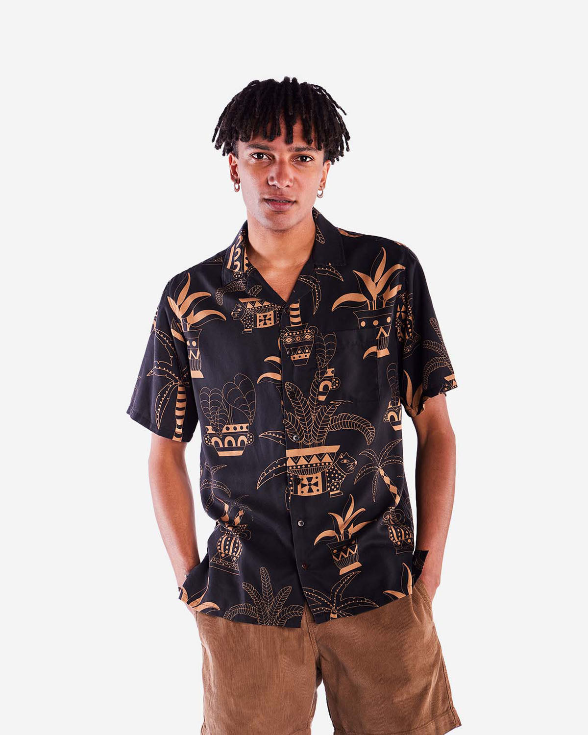 Shirt Aloha Ceramic Pots
