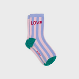Socks Love purple/pink/green