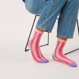 Message socks in combed cotton - Amour